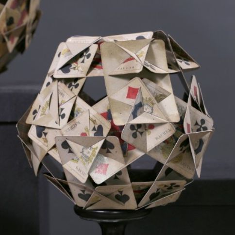 POLYHEDRONS OF PLAYING CARDS s