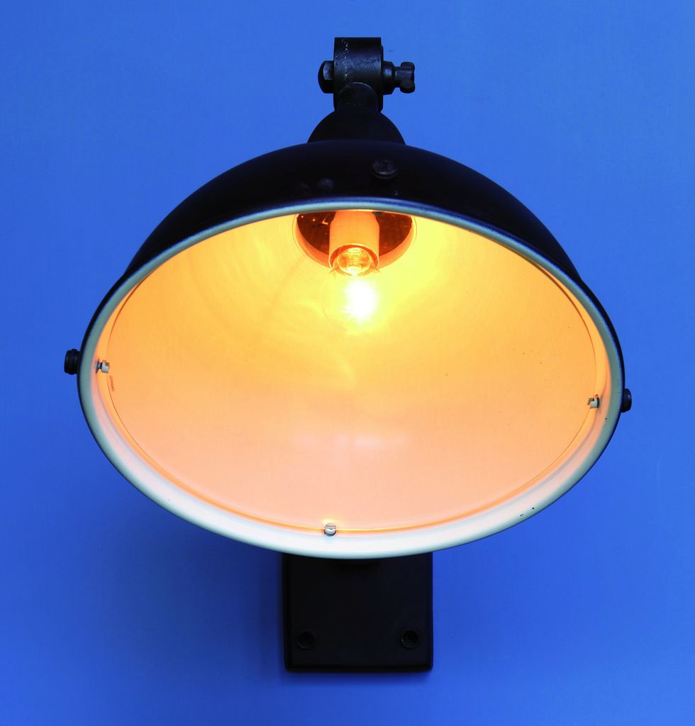 WALL LAMP ANT.BLACK FINISH
