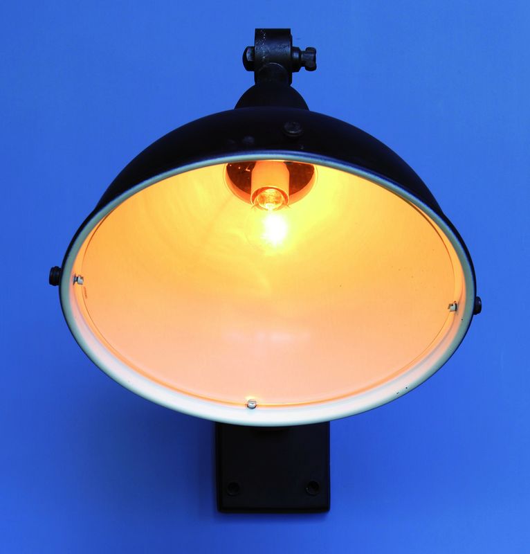 WALL LAMP ANT.BLACK FINISH