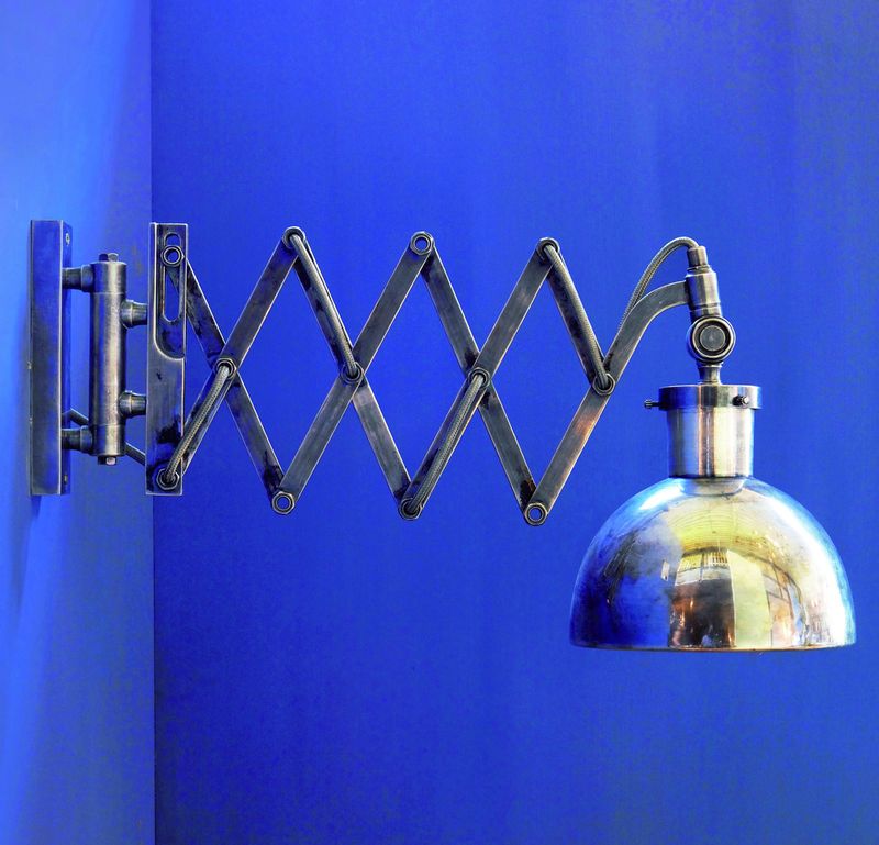 WALL LAMP &quot;&quot;BOND STREET&quot;&quot; W/ METAL SHADE