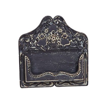 CARD HOLDER ANT.BLACK FINISH