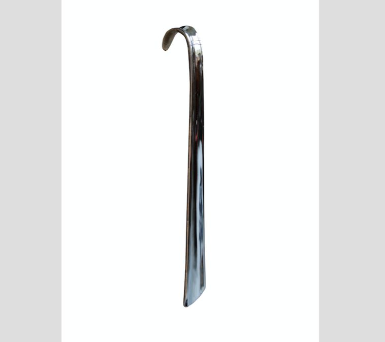 SHOE HORN IN NICKEL 47CM