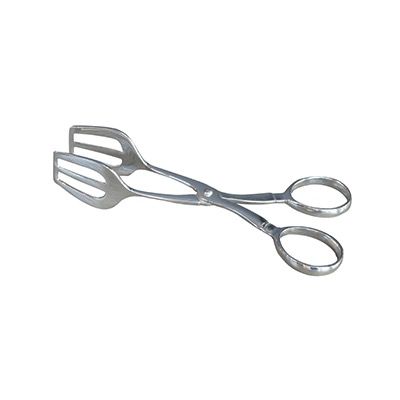 PASTRY TONG SCISSOR IN SILVER