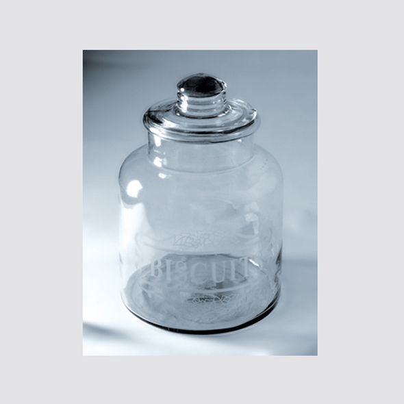 BISCUITS GLASS JAR