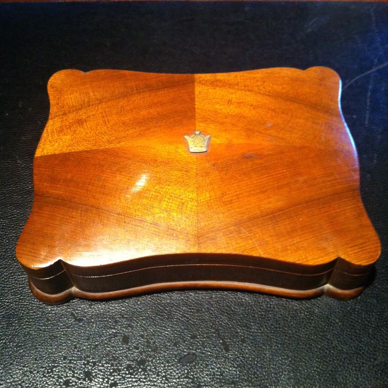 Cigar Wood Box Vintage S NEW