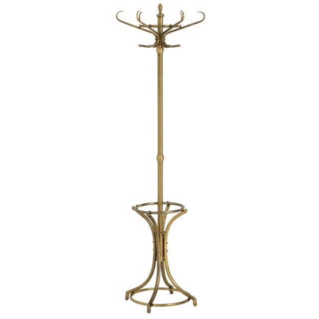 COATRACK KENT BRASS