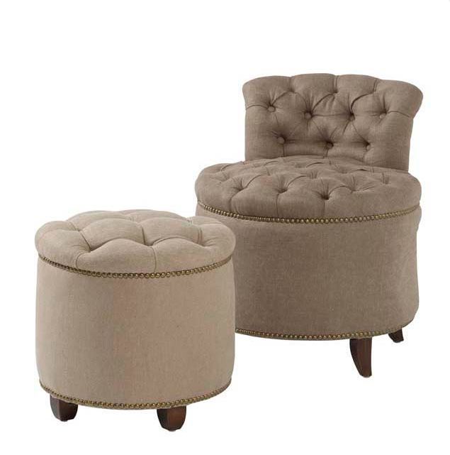 CHAIR+STOOL GRETA GARBO L.B.