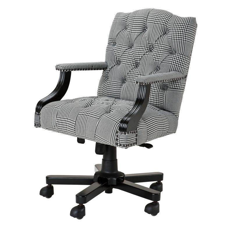 DESK CHIAR BURCHELL DIXON BLACK AND WHITE
