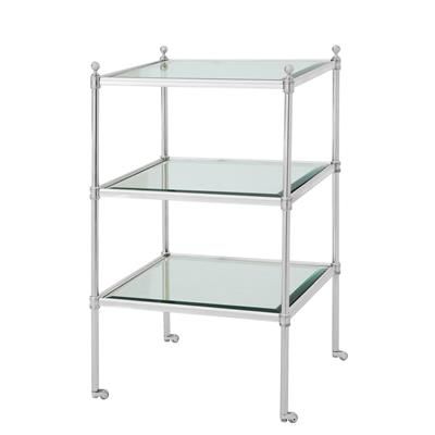 SIDE TABLE AUBREY SILVER PLATED