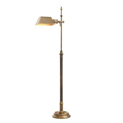 FLOOR LAMP CHARLENE VINTAGE BRASS FINISH