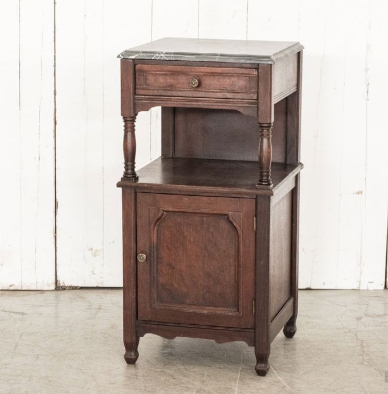 SIDE TABLE ANITQUE FRENCH NIGHT STAND