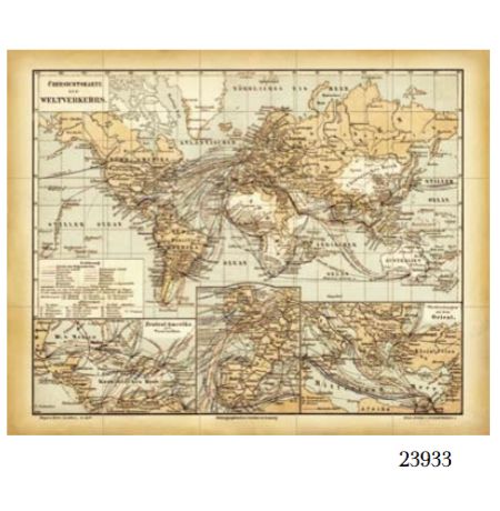 SHIPPING MAP OF THE WORLD