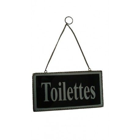 DOOR PLAQUE TOILETTES