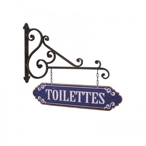 Wall panel &quot;TOILETTES&quot;