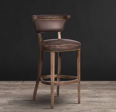 BAR STOOL ANGELES  D.BLK&amp;W.OAK