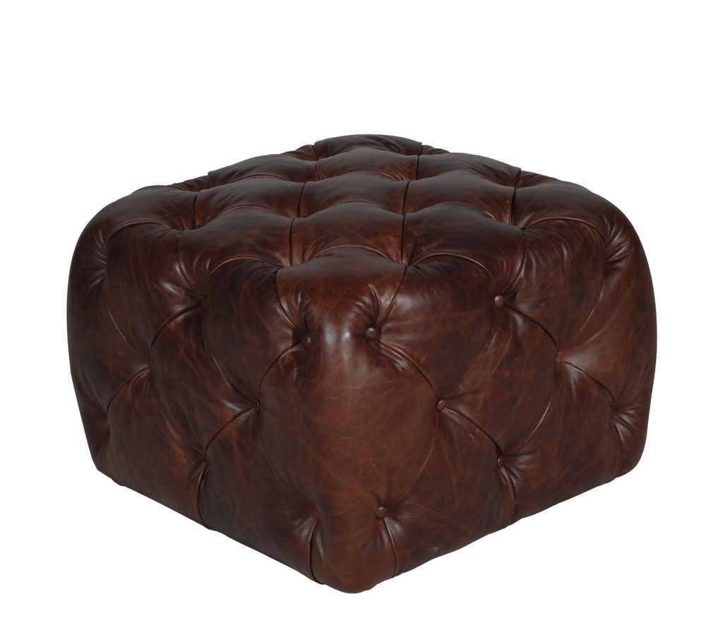 FOOTSTOOL BENSON SQR SM-O.E.COFF