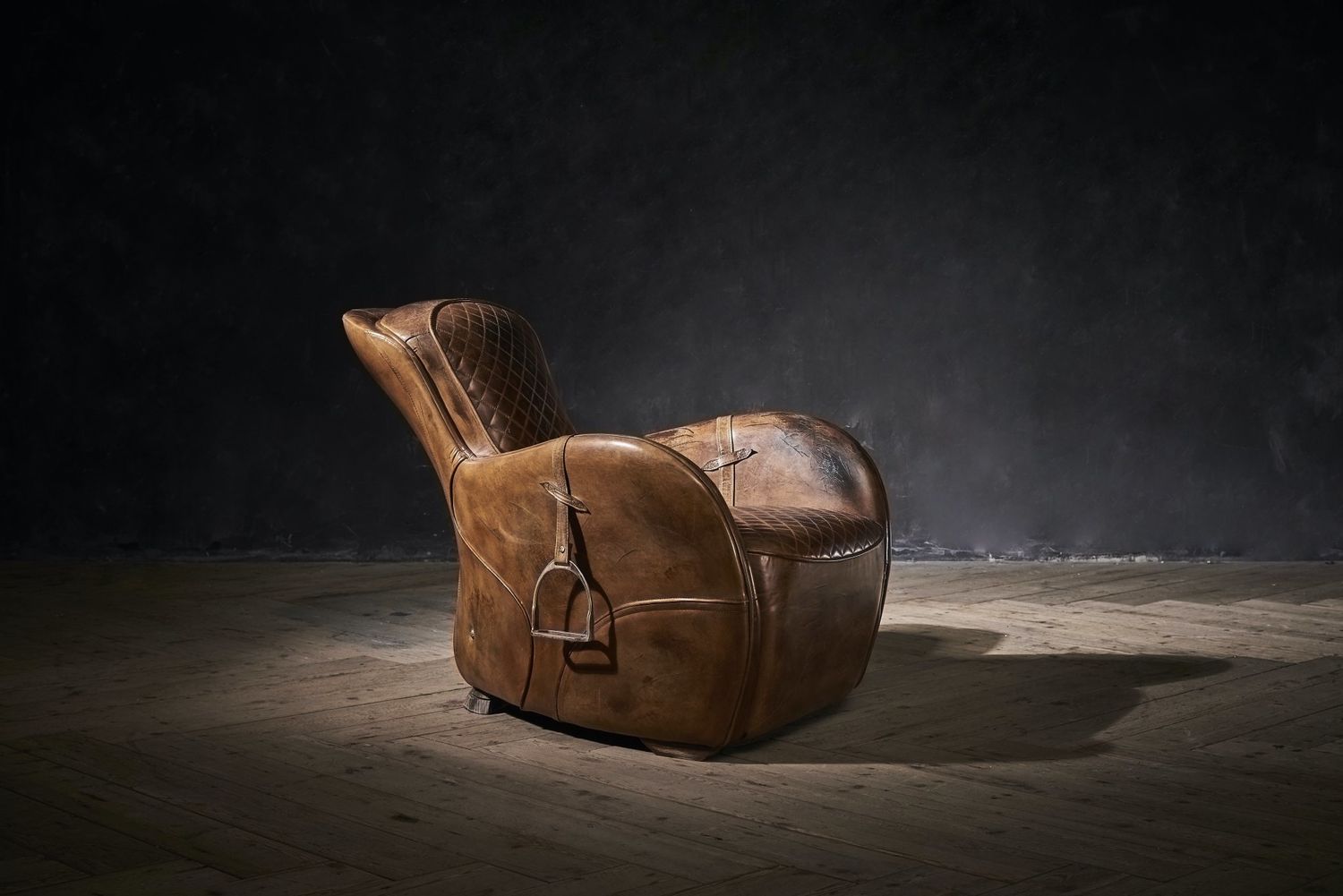 CHAIR SADDLE  BUCKD N BROKN