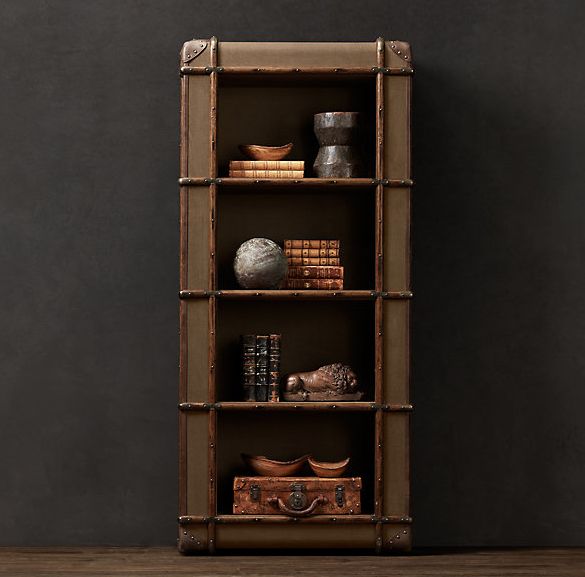 GLOBETREKKER SINGLE BOOKCASE