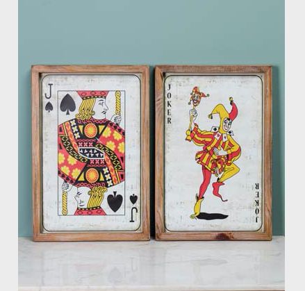 SET OF 2 JOKER FRAMES