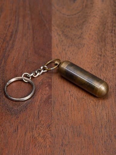 OPENABLE BRASS KEY HOLDER
