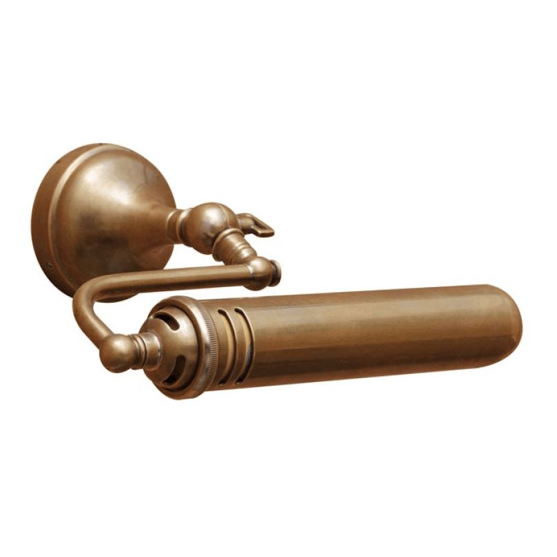 WALL SCONCE MUSEUM IN BRASS FINISH