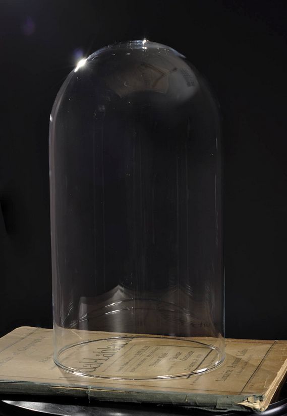GLASS GLOBE 21X39 CM