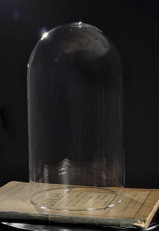 GLASS GLOBE 21X39 CM
