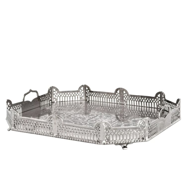 TRAY BOXGROVE NICKEL FINISH