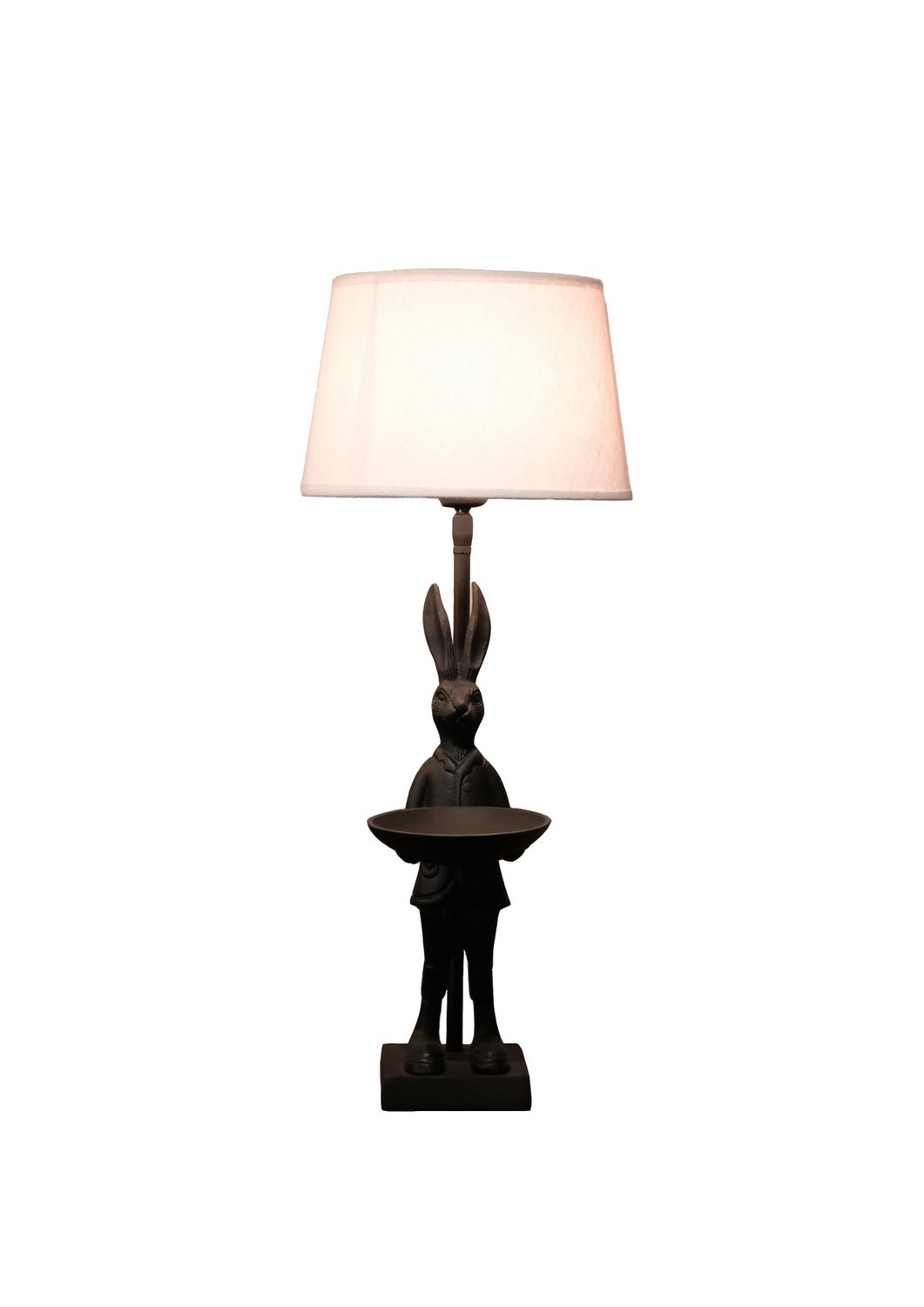 TABLE LAMP STANDING HARE