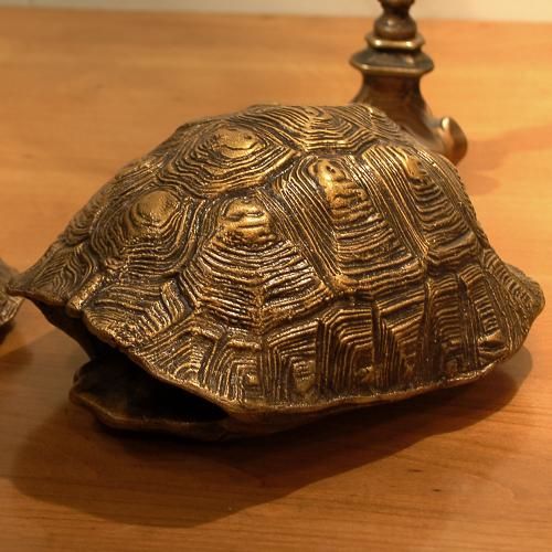 SOLID BRASS TURTTLE L