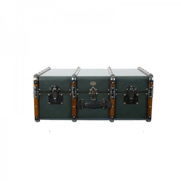 COFFEE TABLE STATEROOM TRUNK PETROL