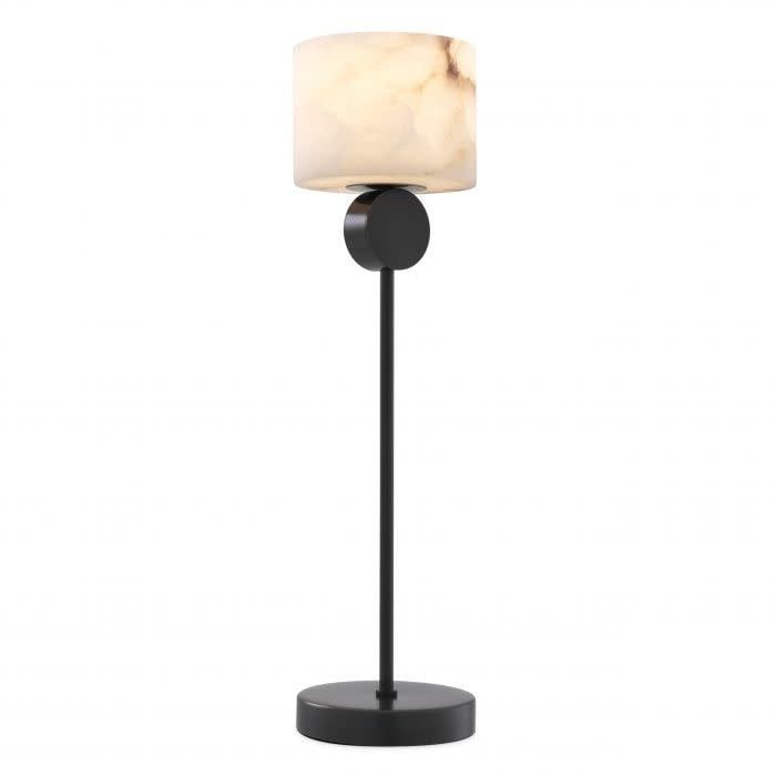 TABLE LAMP STANDING HARE ETRUSCAN BRONZE HIGHLIGHT FINISH