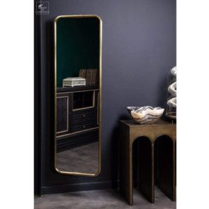 ADJUSTABLE FULL SIZE MIRROR IN BRASS