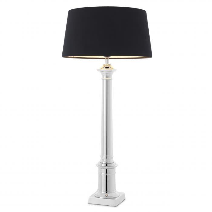 TABLE LAMP STANDING HARE COLOGNE L NICKEL FINISH