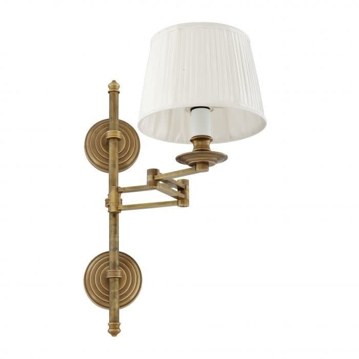 WALL LAMP FAVONIUS VINTAGE BRASS FINISH
