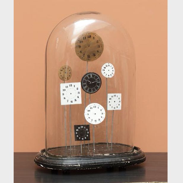 GLASS DOME WITH DIALS