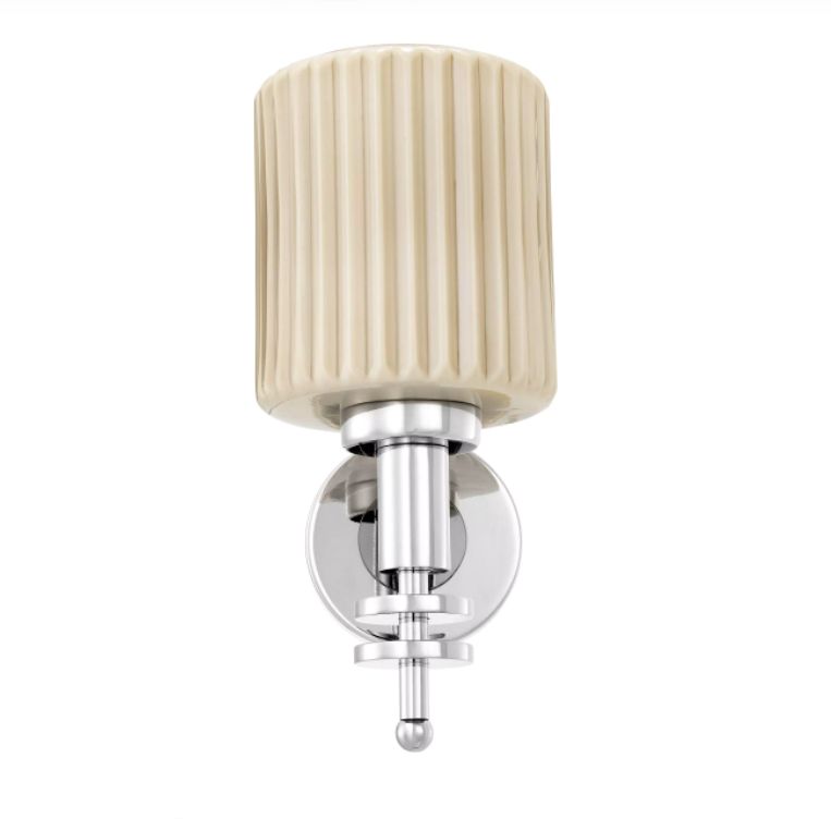 WALL LAMP PONZA NICKEL FINISH