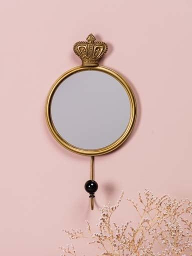 SMALL HOOK WITH MIRROR &amp; CROWN