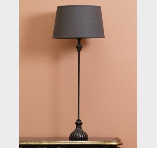 TABLE LAMP TIN PIPE AND TULIP BASE (without shade)
