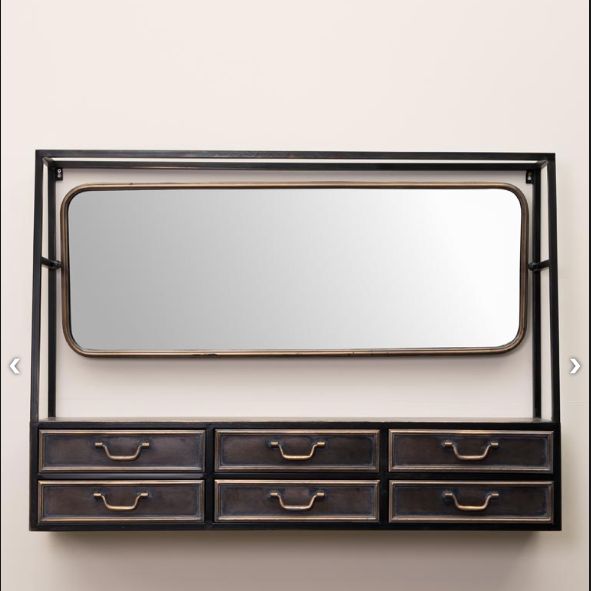 HALL WALL CABINET BONAPARTE 6 DRAWERS