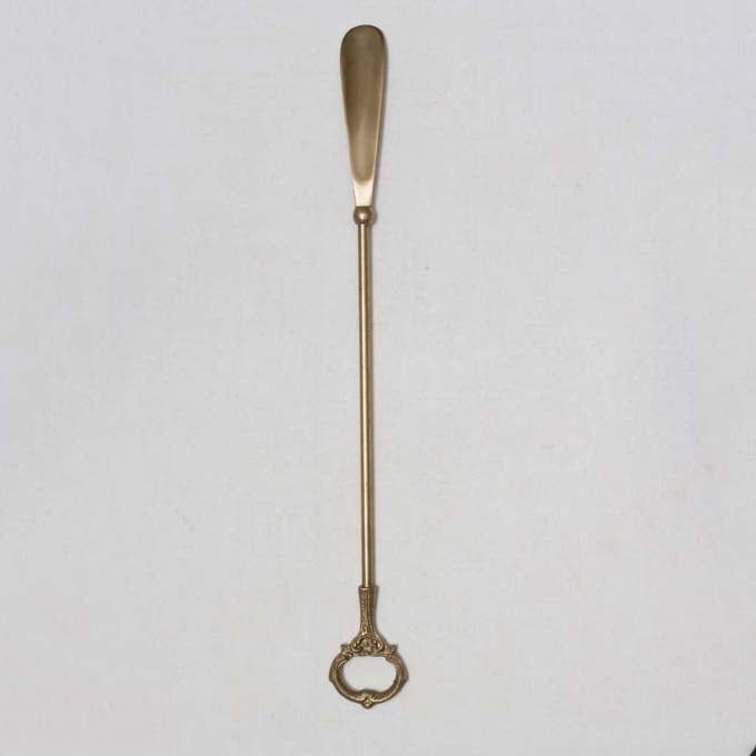 SHOE HORN IN BRASS