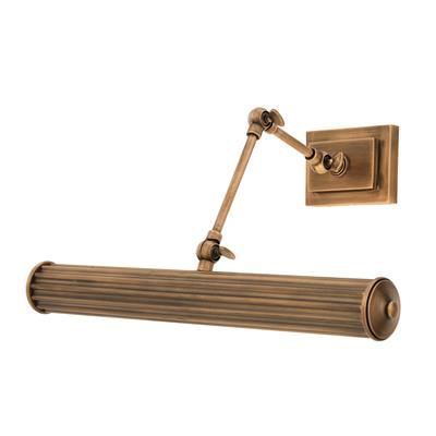 WALL LAMP LUCA ANTIQUE BRASS FINISH L