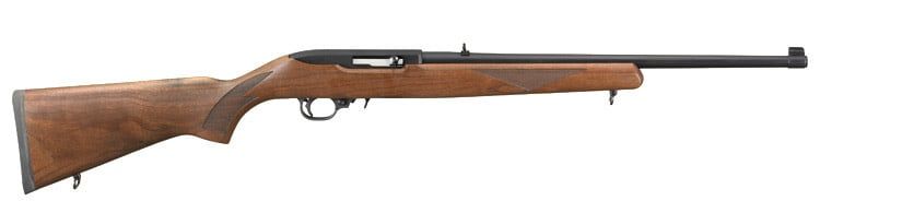 Ruger 10/22 Sporter 22LR Blued barrel Checkered Walnut Stock Semi Auto #1102