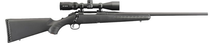RUGER AMERICAN RIFLE COMBO -VORTEX SCOPE  BOLT-ACTION 243 WIN 22&quot; BLUED BARREL SYNTHETIC STOCK