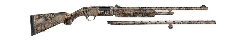 Mossberg 500 20ga Combo 26&quot;Vent Rib Barrel &amp; 24&quot;Rifled Barrel With Sights  Camo Pump-Action #54183