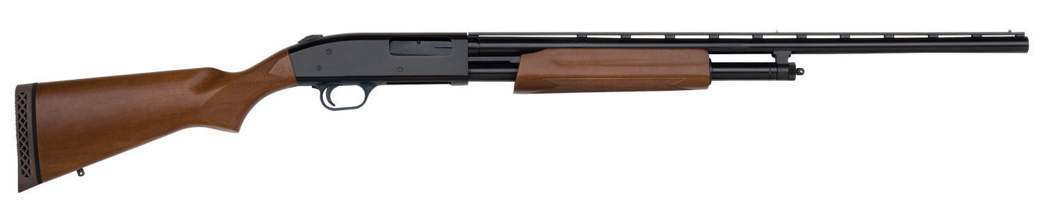MOSSBERG 500 FIELD PUMP-ACTION 12GA 3&quot; 28&quot;  BLUED BARREL WOOD STOCK