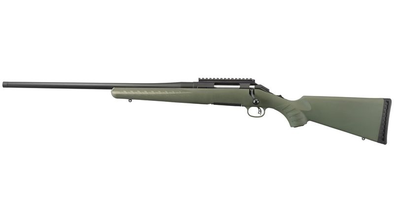 Ruger American 243cal Green Left Hand