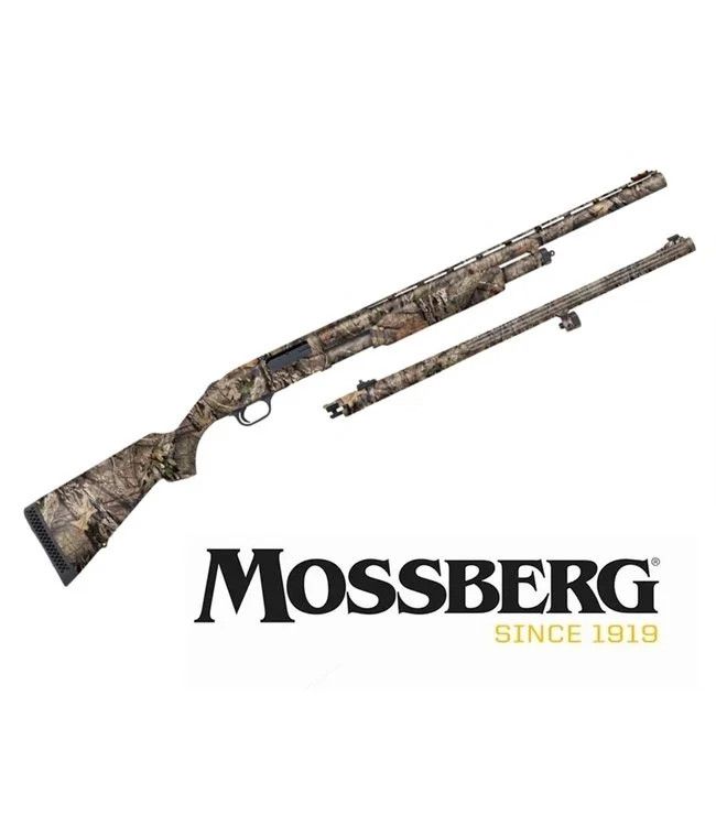 Mossberg 52282 500 Combo Pump Shotgun 12Ga 28&quot;/24&quot; 6Rnd Ported