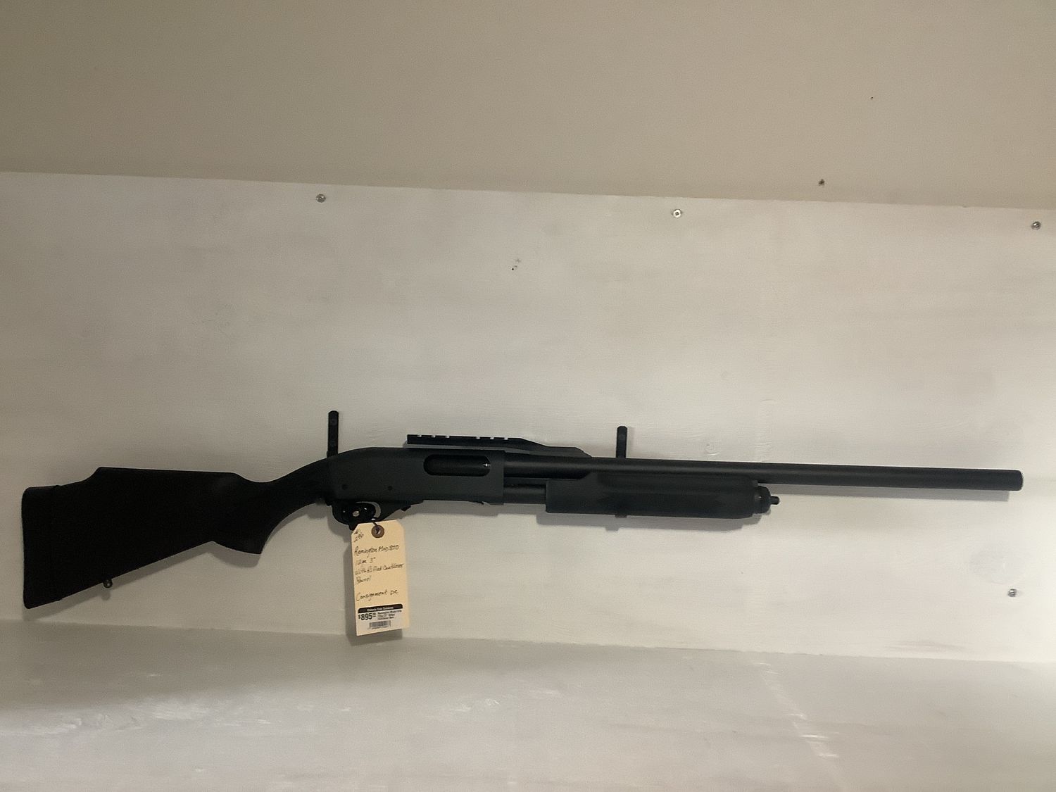 Remington Model 870 12ga 23&quot; Rifled Cantilever Barrel Black Stock