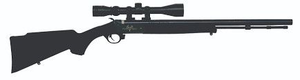 Traditions Buckstalker XT Break Action Muzzleloader 3-9x40 Scope Blued Barrel